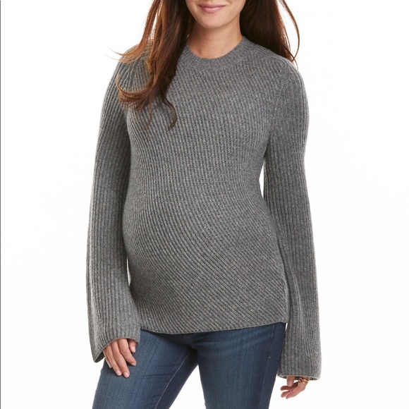 ✨HPx2!✨NWT Maternity-Friendly A.L.C. Gray Sweater - Picture 5 of 5